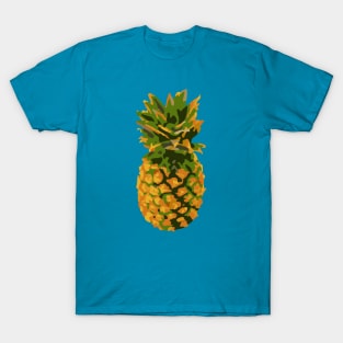 Minimalist Abstract Nature Art #52 Pineapple T-Shirt